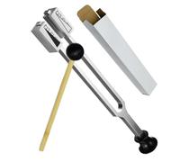 Degno di Forks - Strumento di Vibrazione, Set diagnostico, Martello riflesso | Strumento di terapia per meditazione, rilassamento, orientamento del Chakra, equilibrio corporeo,