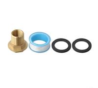 Degno di investimento nel connettore del serbatoio dell'acqua in ottone idraulico progettato per resistere all'usura fornendo forti guarnizioni (A)