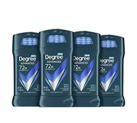 Degree Men Advanced Protection Antiperspirant Deodorant 72-Hour Sweat and Odor Protection Cool Rush Antiperspirant For Men With MotionSense Technology 2.7 oz, Pack of 4