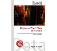 Degree of Start-Stop Distortion: Telecommunication, Analog Transmission, Bandwidth (Signal Processing)