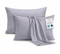 DEGREES HOME Federa per Cuscino in Microfibra Extra Morbida e Traspirante - Set da 2 Federe Anallergiche e Antipiega - Misura 70 x 55 cm