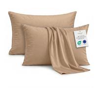 DEGREES HOME Federa per Cuscino in Microfibra Extra Morbida e Traspirante - Set da 2 Federe Anallergiche e Antipiega - Misura 60 x 60 cm