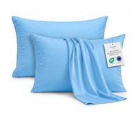 DEGREES HOME Federa per Cuscino in Microfibra Extra Morbida e Traspirante - Set da 2 Federe Anallergiche e Antipiega - Misura 50 x 50 cm