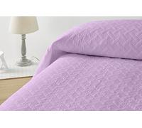 Degrees Home Liso - Copriletto Leggero Multiuso (250X260) - Trapuntato Sottile in Microfibra Extra Morbida, Design Liscio Unicolor per Tutte le Stagioni