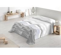 Degrees home - Paraiso - Copriletto letto da 135 - Copriletto bouti per letto - Primavera, Estate -230 x 260 - Grigio