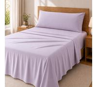 Degrees Home Premium - Set Lenzuola 3 Pezzi in Microfibra Spazzolata (150X190) - Lenzuolo con Angoli, Lenzuolo Piatto e 1 Federa 150X45 - Extra Morbido, Anti-Piega e Certificato Oeko-Tex