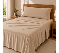 Degrees Home Premium - Set Lenzuola 3 Pezzi in Microfibra Spazzolata (90X190) - Lenzuolo con Angoli, Lenzuolo Piatto e 1 Federa 90X45 - Extra Morbido, Anti-Piega e Certificato Oeko-Tex