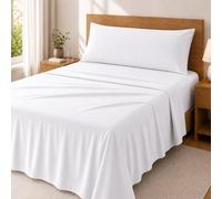 Degrees home Premium - Set Lenzuola 3 Pezzi in Microfibra Spazzolata (90X200) - Lenzuolo con Angoli, Lenzuolo Piatto e 1 Federa 80X50 - Extra Morbido, Anti-Piega e Certificato Oeko-Tex