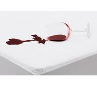 Degrees Home Salvacolchon - Coprimaterasso Impermeabile e Traspirante - Antiacaro, Fascia Regolabile, Lavabile - 150x190/200 cm - Bianco