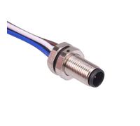 Degson Connettore Circolare M5 Maschio Precablaggio Posteriore 4 Vie IP67 1A
