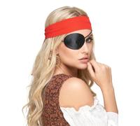 DEGUISE TOI Benda Pirata - Nero - Taglia Unica