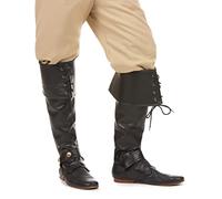 DEGUISE TOI Copristivali da Pirata - Nero - Taglia Unica