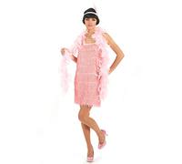 DEGUISE TOI Costume anni '20 rosa charleston donna - Rosa - S