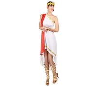 DEGUISE TOI Costume asimmetrico romana donna - Grigio, bianco - S