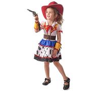DEGUISE TOI Costume cowgirl cartoni animati bambina - Multicolore - L 10-12 anni (130-140 cm)