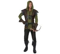 DEGUISE TOI Costume da arciere verde per uomo - Verde - L