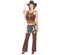 DEGUISE TOI Costume da Cowgirl per Donna - Small