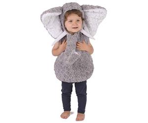 DEGUISE TOI Costume da elefante grigio per bambino - Argento - 3/4 anni (98/104 cm)