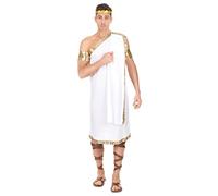 DEGUISE TOI Costume da greco antico per uomo - Grigio, bianco - Taglia unica