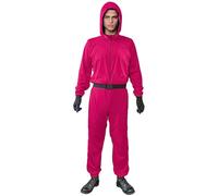 DEGUISE TOI Costume da guardiano rosa del gioco per adulto - L/XL (160-190 cm)