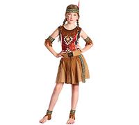 DEGUISE TOI Costume da indiana bambina - XL 13-14 anni (140-160 cm)