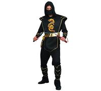 DEGUISE TOI Costume da ninja per uomo - Nero - L