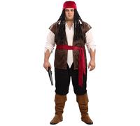 DEGUISE TOI Costume da pirata in taglia forte