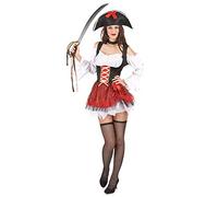 DEGUISE TOI Costume da piratessa sexy per adulto - Multicolore - S/M
