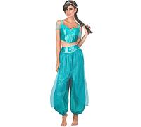 DEGUISE TOI Costume da principessa araba donna - Blu - L