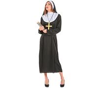 DEGUISE TOI Costume da suora per adulto - Nero - L
