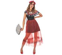 DEGUISE TOI Costume Dia de Los Muertos Donna - XS