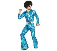 DEGUISE TOI Costume disco blu per uomo - Blu - XL