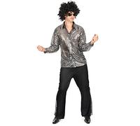 DEGUISE TOI Costume disco per uomo argentato - Argento - XL