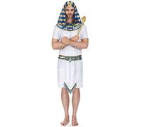 DEGUISE TOI Costume faraone egiziano uomo - Grigio, bianco - M