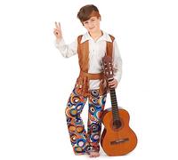 DEGUISE TOI Costume hippie marrone bambino