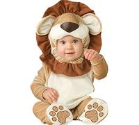DEGUISE TOI Costume Leone per neonato - Classico - Marrone - 0-6 mesi (58-66 cm)