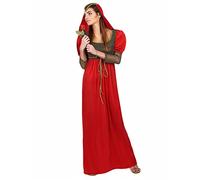 Deguisetoi Costume medievale da dama per donna - rossa - XL