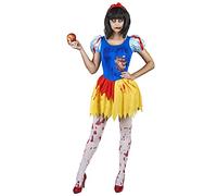 DEGUISE TOI Costume principessa avvelenata e insanguinata donna - Grigio, bianco - S