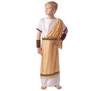 Deguisetoi Costume romano oro bambino S 4-6 anni (110-120 cm)
