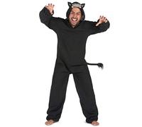 DEGUISE TOI Costume tuta da pantera nera per uomo