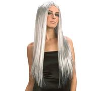 DEGUISE TOI Parrucca Lunga Grigia per Donna - Halloween - Altre - Taglia Unica