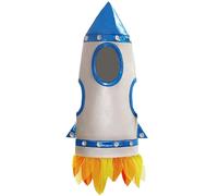 Deguisement Bambino Cosplay Razzo Spaziale per Spettacolo Astronauta Evento Scientifico con Tuta Deguisement Bambino