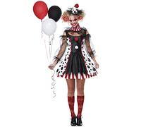 California Costumes 01435S - Costume da clown ritorto umoristico per adulti, nero, S