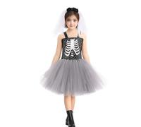 Déguisement Halloween Enfant Bébé Fille,Costume da Vampiro Costume Ragazza per Vestito Streghe Mon Premier Bebe Fille de Fête Danse Pageant Filles Carnevale, Cosplay