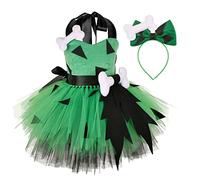 Deguisement Halloween t Robe os Chien tulle Deguisement Girl deguisee Carnival Deguisement Femme des Cavernes Deguisement Halloween con Style prehistorique Deguisement t Halloween a7