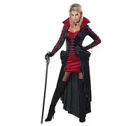California Costumes 01451 Bloodthirsty Vixen - Costume da adulto, taglia XL, colore: Nero/Rosso