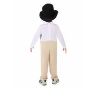 Deguisement - Vestito da nonna per rappresentanza scolastica, festa del libro e carnevale, con parrucca e occhiali da sole per bambini, Halloween