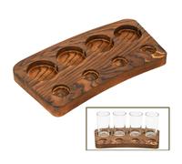 Degustazione di birra in legno indipendente per barattoli di vetro