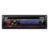 Deh S120Ubb Autoradio 1DIN RDS con Illuminazione dei Pulsanti Rossi Display Blu