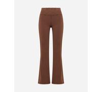 Deha Flare W - Leggings - Donna - Marrone L